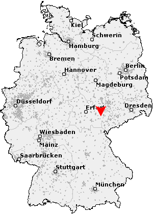 Karte von Münchenbernsdorf