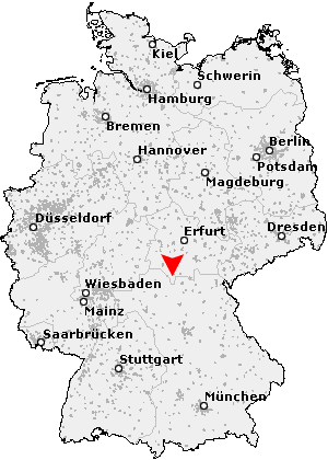 Karte von Straufhain