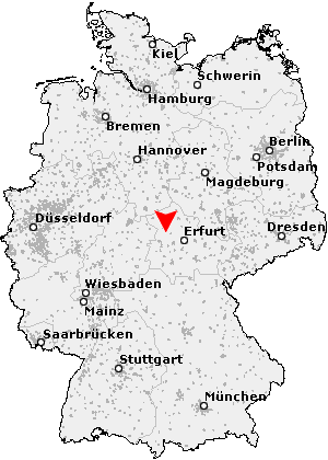 Karte von Weberstedt