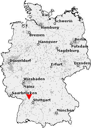 Karte von Erlenbach