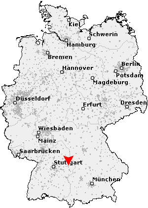 Karte von Beuren