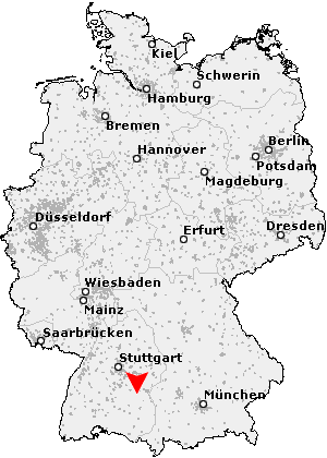 Karte von Grötzingen