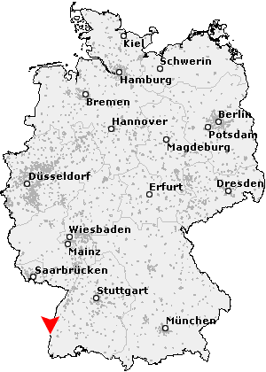 Karte von Hochstetten