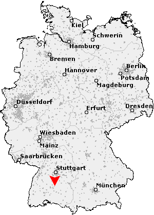 Karte von Ringingen