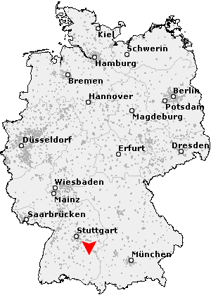 Karte von Dettingen