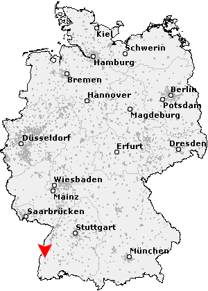 Karte von Mundingen