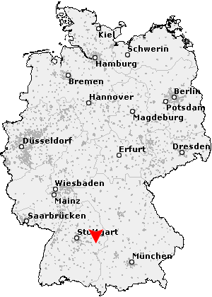 Karte von Heldenfingen