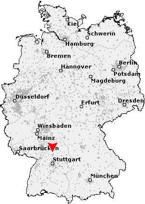 Karte von Bad Friedrichshall