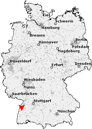 Karte von Biberach