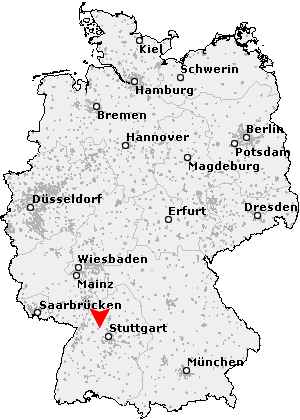Karte von Illingen