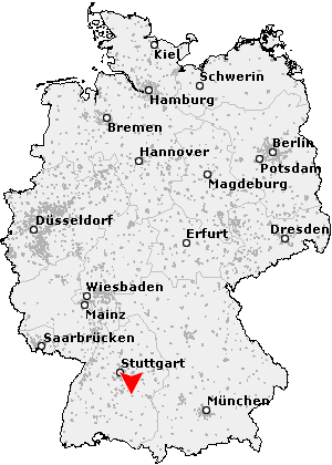 Karte von Münsingen