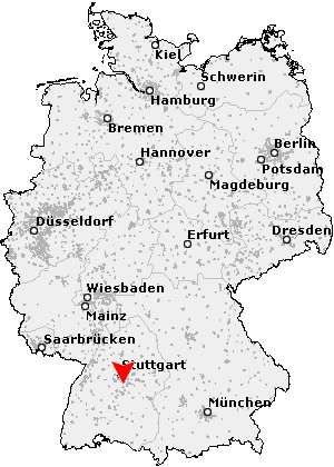 Karte von Neckartailfingen