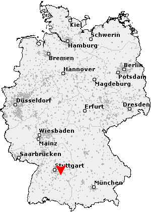 Karte von Neidlingen