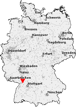 Karte von Königsbach