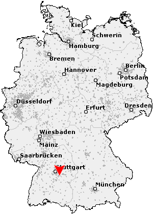 Karte von Ötlingen / Teck