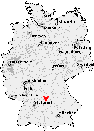 Karte von Bergheim