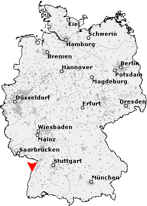 Karte von Legelshurst