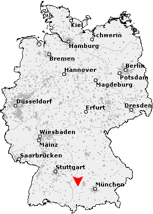 Karte von Nachstetten