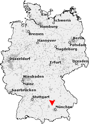 Karte von Deutenhofen