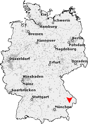 Karte von Unterbeutelsbach