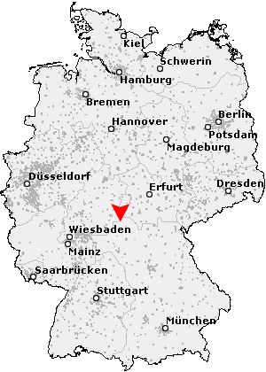 Karte von Bischofsheim