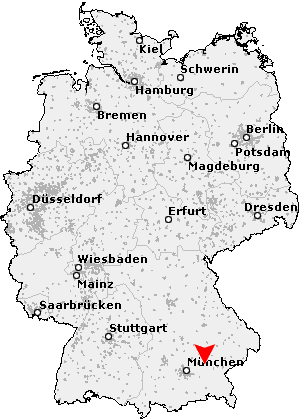 Karte von Grünbach