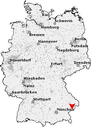 Karte von Weidau