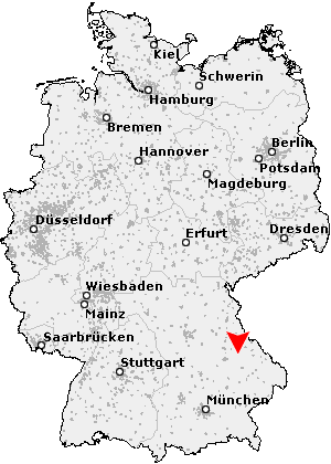 Karte von Antersdorf