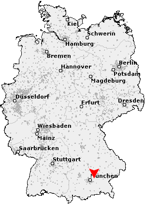 Karte von Neufinsing