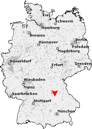 Karte von Forchheim