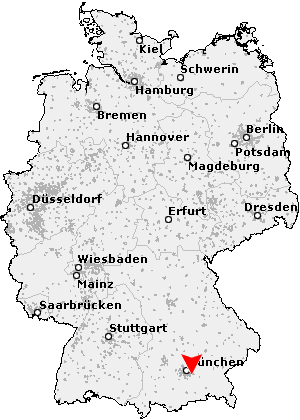 Karte von Vaterstetten