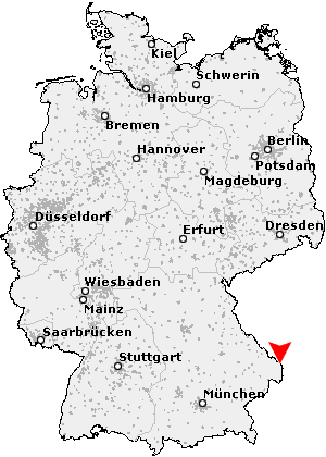 Karte von Ludwigsreut
