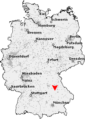 Karte von Beratzhausen