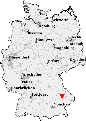 Karte von Dingolfing