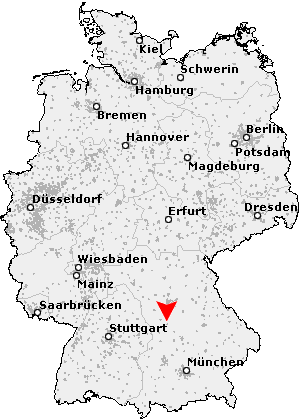 Karte von Ellingen