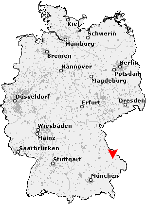 Karte von Gotteszell