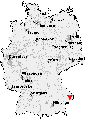 Karte von Neuhaus am Inn