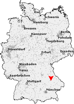 Karte von Neutraubling