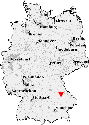 Karte von Obertraubling