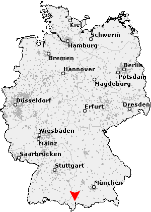 Karte von Oy-Mittelberg