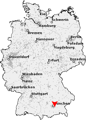 Karte von Putzbrunn