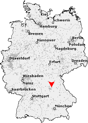 Karte von Rückersdorf