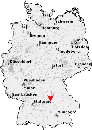 Karte von Treuchtlingen