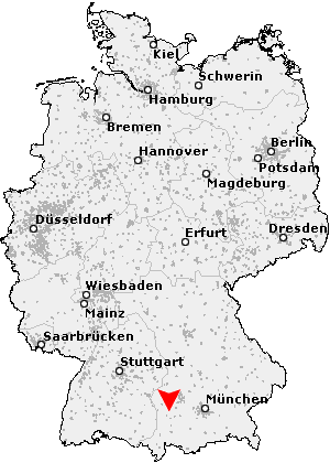 Karte von Tussenhausen