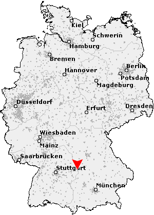 Karte von Wallerstein
