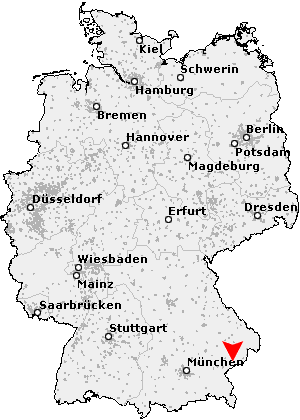 Karte von Wittibreut