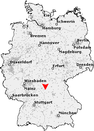 Karte von Birklingen