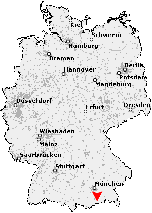 Karte von Wildbad Kreuth