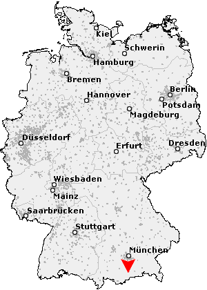 Karte von Wegscheid