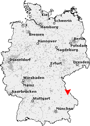 Karte von Allmannsdorf